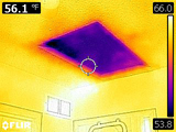 attic hatch thermal image